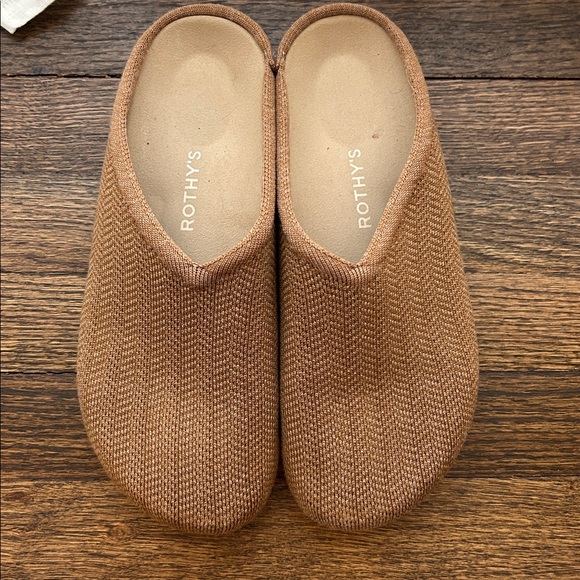 Rothy's Teak Herringbone Clogs size 10 - Picture 2 of 5